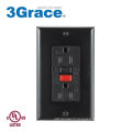 Duplex Smart Auto Test GFCI Wall Socket Outlet